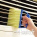 Carry stone Microfibre Venetian Blind Cleaner Conditionneur de Fenêtre Duster Shutter Clean Brush Orange 13.5cm x 16cm Durable et utile - B07P1FLT1W